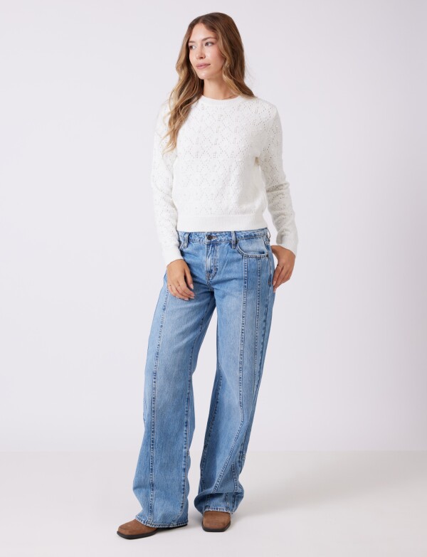 Buzo Det Perlas CRUDO