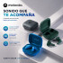 Auricular Motorola Moto Buds Bass Bluetooth Batería VERDE