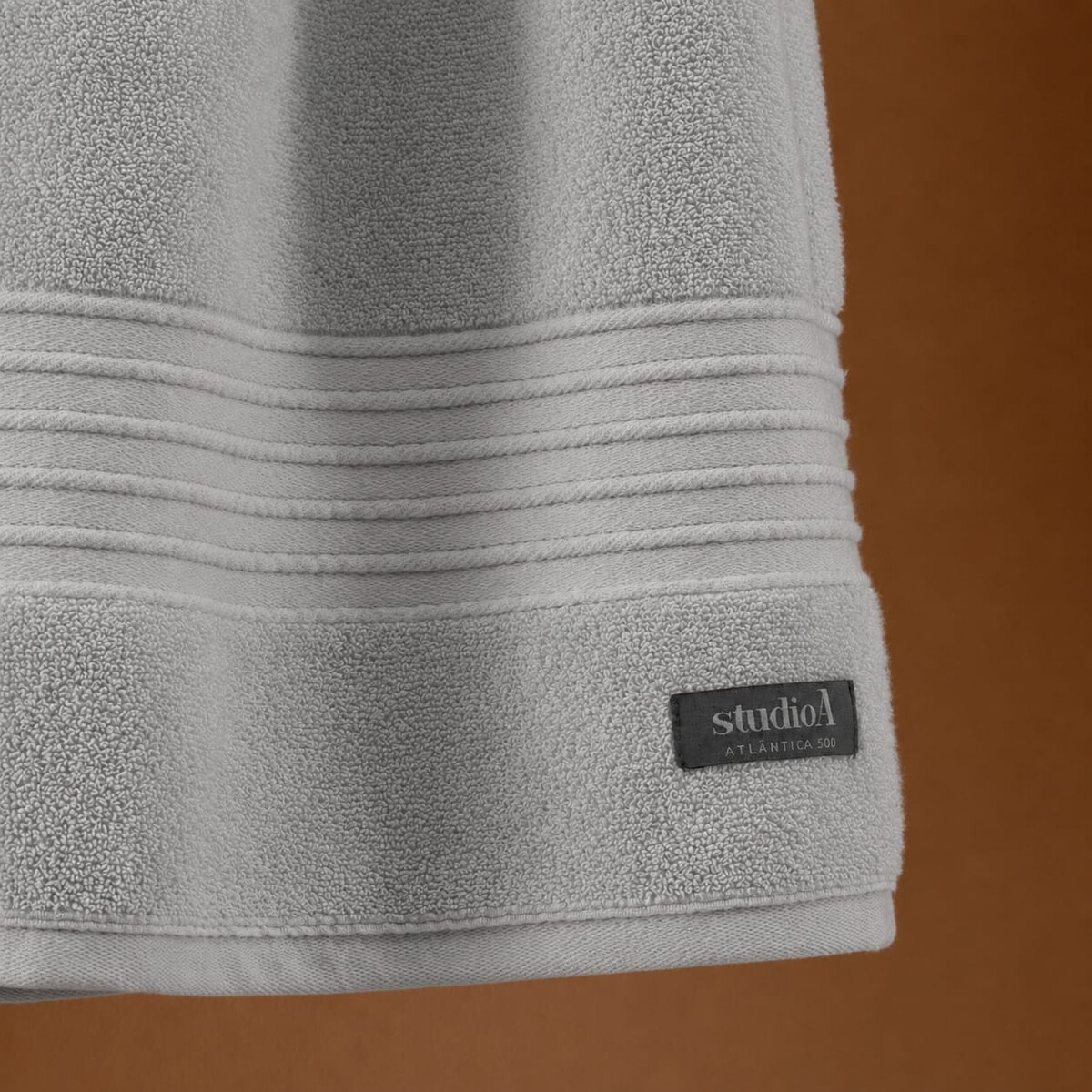 Toalla De Baño Absorbente Amare 150 X 80 Cm - Cinza lunar 