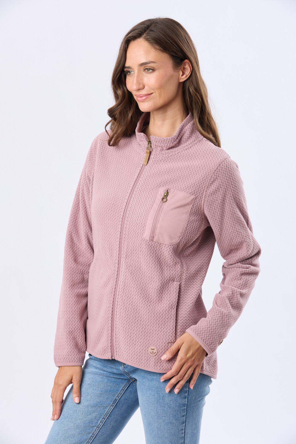 CAMPERA DE MICROPOLAR Rosa