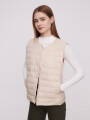 Chaleco Bujin Beige Claro