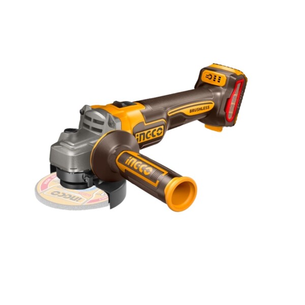 AMOLADORA 20V BRUSHLESS 4 1/2 115M INGCO Amoladora 20v Brushless 4 1/2 115m Ingco