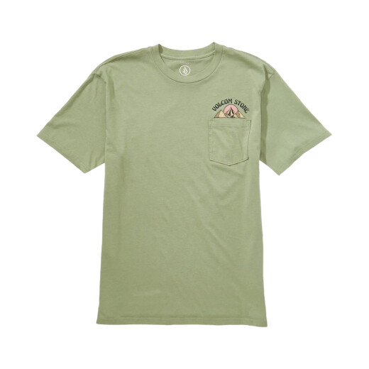 Remera Volcom ABG GREAT DIVIDE SST - Verde Remera Volcom ABG GREAT DIVIDE SST - Verde