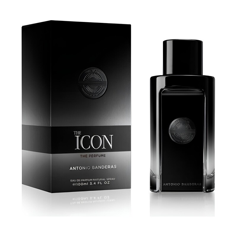 Perfume Antonio Banderas The Icon EDP 100ml fragancia ambarina sofisticada con notas de pimienta para hombres Perfume Antonio Banderas The Icon EDP 100ml fragancia ambarina sofisticada con notas de pimienta para hombres