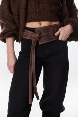 Faja Leather Elegant Marron