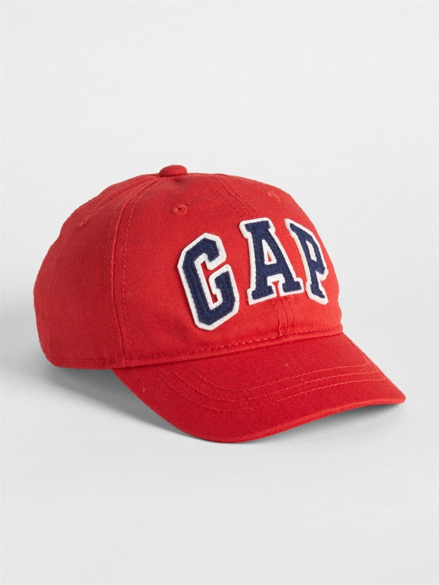 Gorro Logo Gap Con Visera Logo Toddler Niño - New Nordic Red 