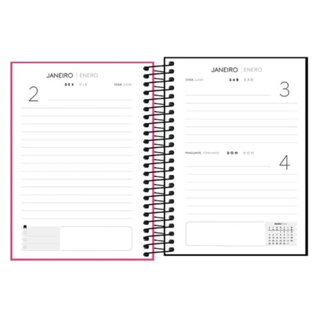 Agenda Tilibra 2026 Neon Violeta