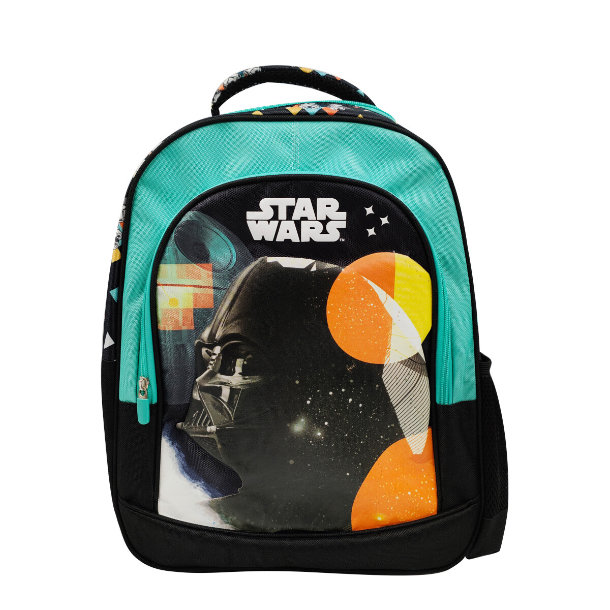 Mochila Infantil Disney Star Wars - Negro - Verde Agua 