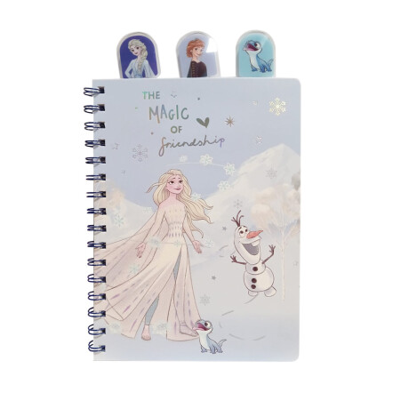 Cuaderno frozen A5 Elsa