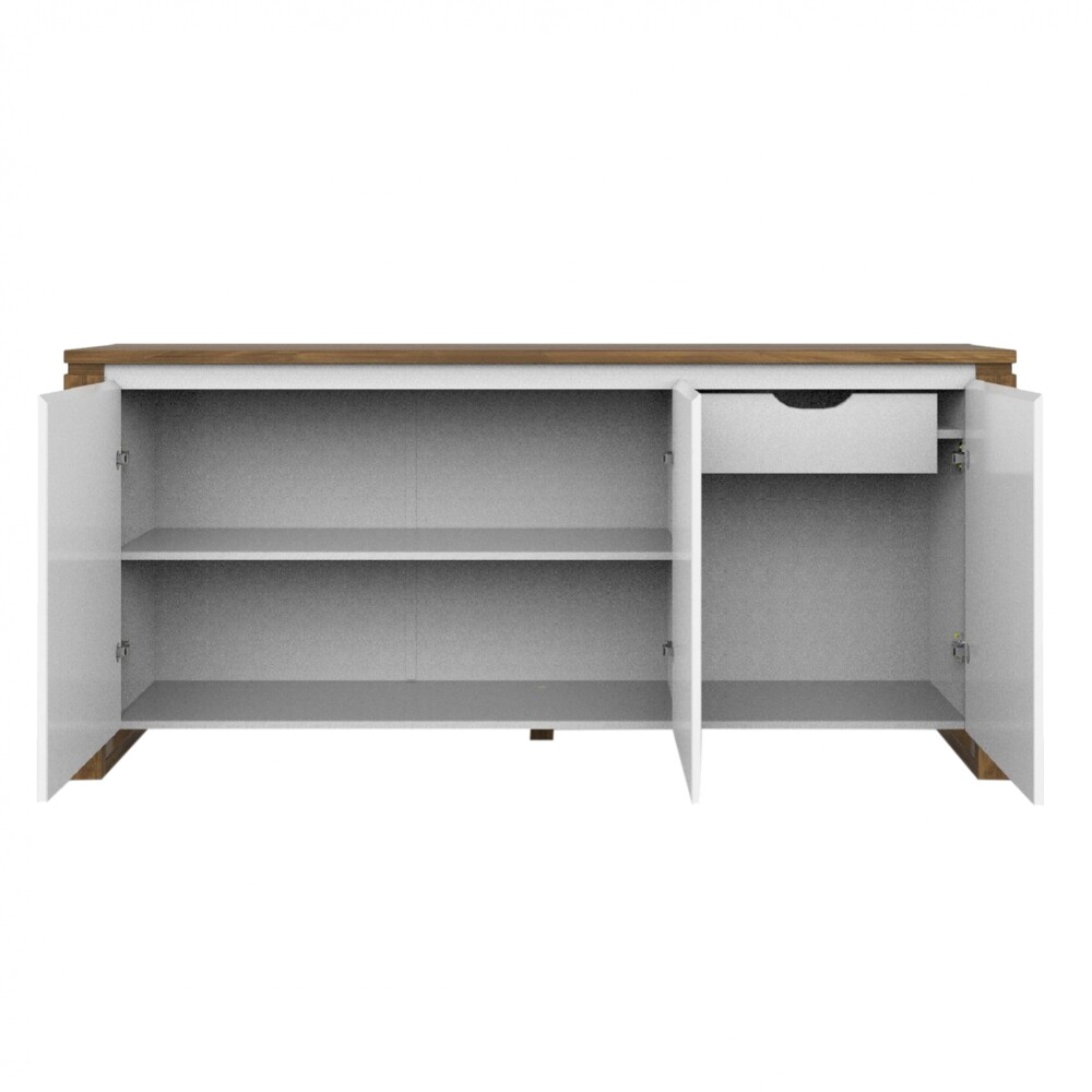APARADOR MADERA BLANCO CRAFT