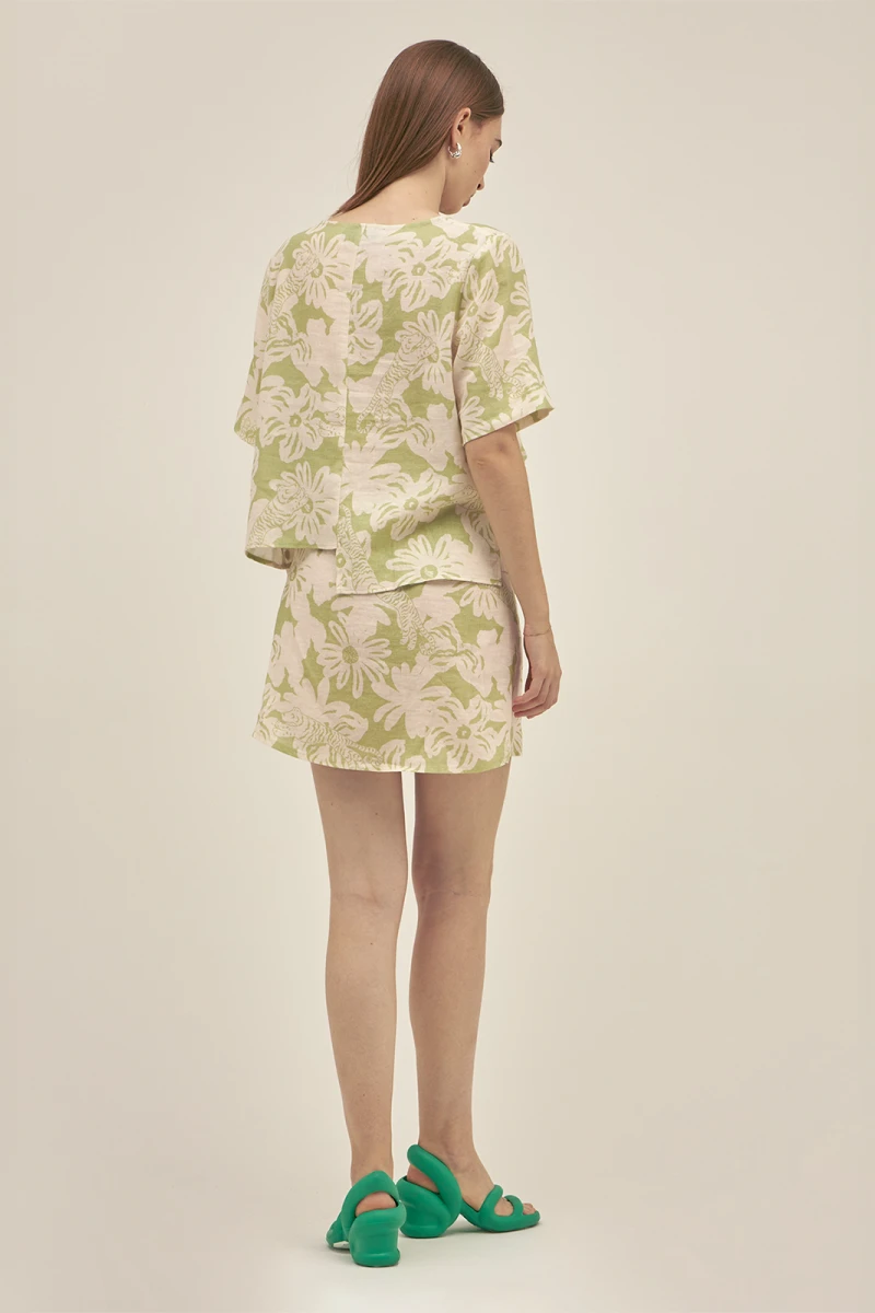 FEFE TOP Jungle Green