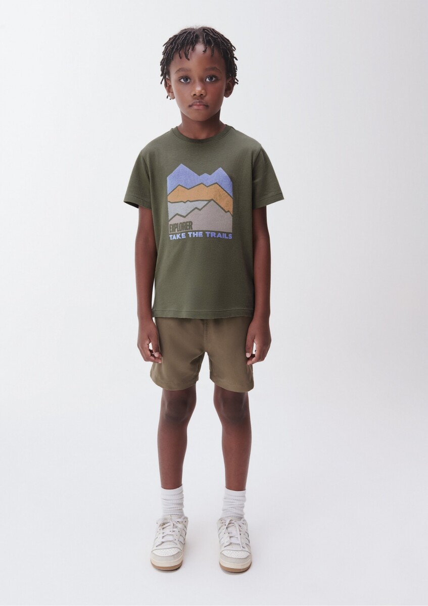 CAMISETA MM MASC - VERDE 