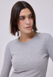 Remera Lila Gris