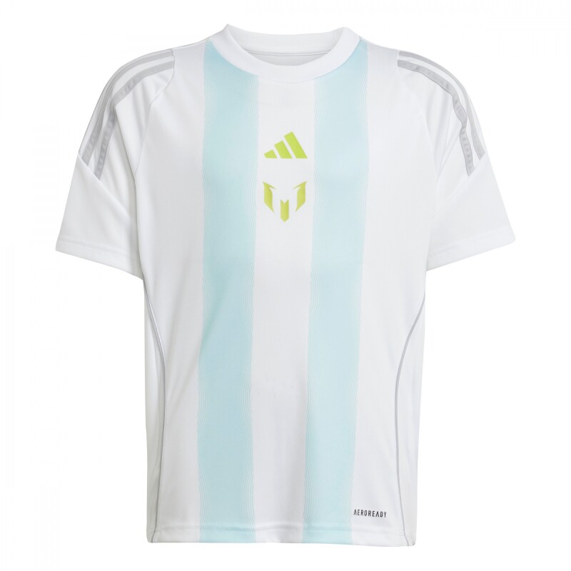 Remera Messi de Niños Blanco