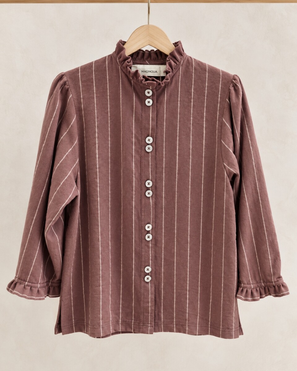 Camisa Carlita Volados - Raya Chocolate 