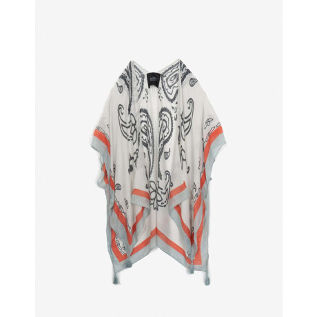 Kaftan Con Diseño De Bulgaros Combinacion Multicolor