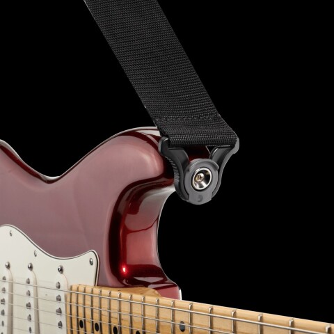 Colgante para guitarra eléctrica Daddario Autolock Negro Colgante para guitarra eléctrica Daddario Autolock Negro