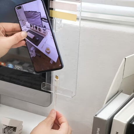 Set 2 Soportes de celular para computadora - 8x31cm Sc