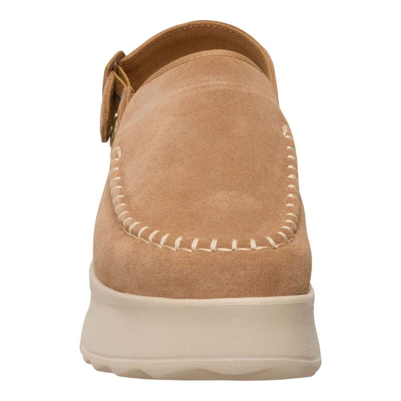 Zuecos Delray Clog Suede - Mujer Tan