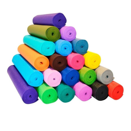 Colchoneta Yogamat Pilates Fitness Abdominales 6mm Azul