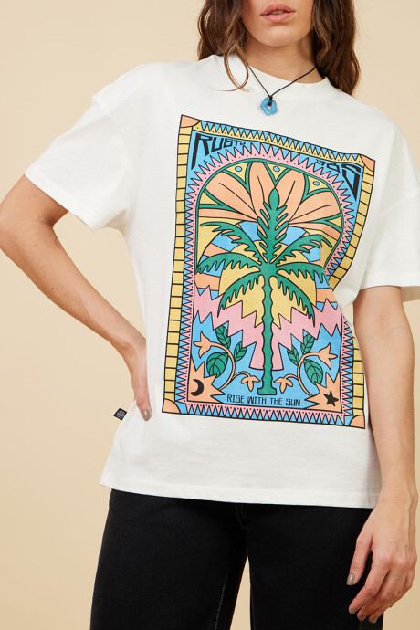 T-SHIRT DROMA RUSTY Blanco