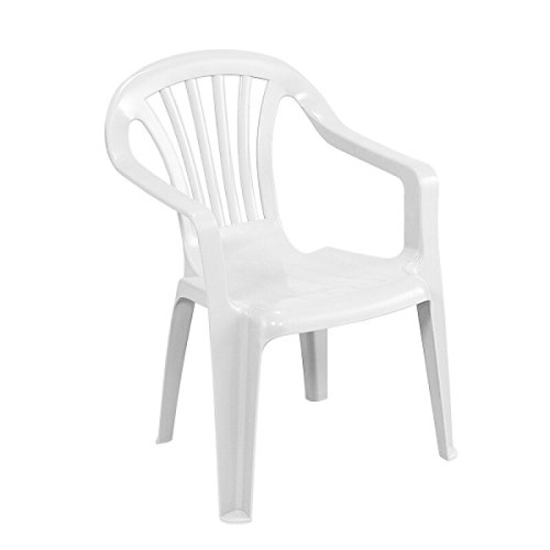 Juego de patio en PVC mesa + 4 sillas Juego de patio en PVC mesa + 4 sillas