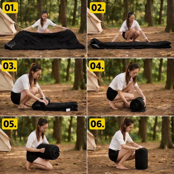 Sobre Saco Bolsa Dormir 2 M Capucha Aislante Camping Caza IMBACK Color Negro Sobre Saco Bolsa Dormir 2 M Capucha Aislante Camping Caza IMBACK Color Negro
