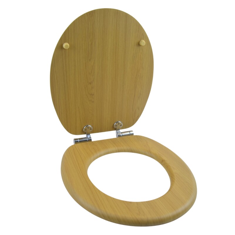 Asiento de inodoro madera ROBLE CLARO