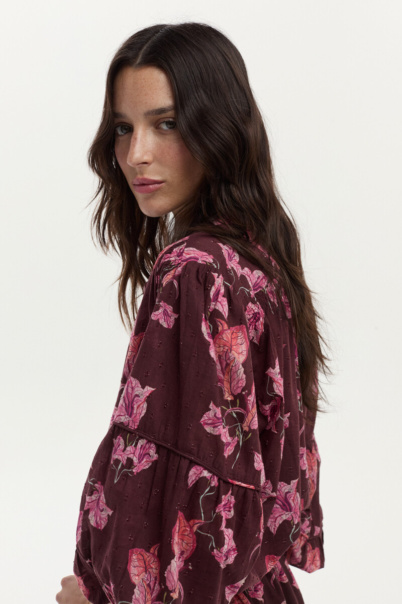 Blusa Mia Bordo
