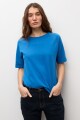 Remera manga raglan con vainillas cobalto