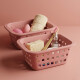 Set x2 Cesto pequeño 1,4 lts ROSADO