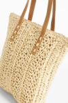 Bolso playero crudo