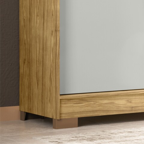 Ropero Armario 4 Puertas 2 Cajones 1 Perchero y Estantería - Marruecos / Blanco Off White Ropero Armario 4 Puertas 2 Cajones 1 Perchero y Estantería - Marruecos / Blanco Off White