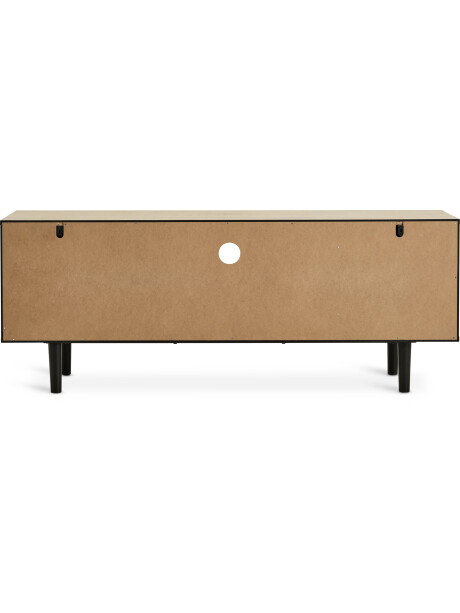 Mueble TV ODENSE 2 puertas 1 cajón roble/negro Mueble TV ODENSE 2 puertas 1 cajón roble/negro