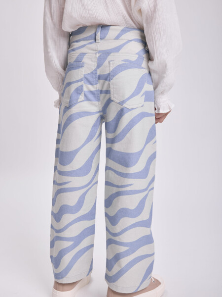 Pantalón jean slouchy cortes Celeste