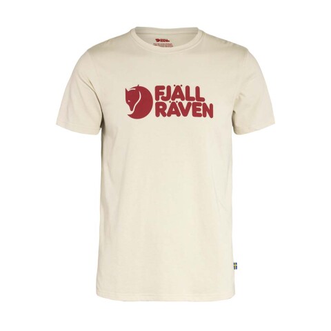 Fjallraven Logo T-shirt M - Hombre Chalk White