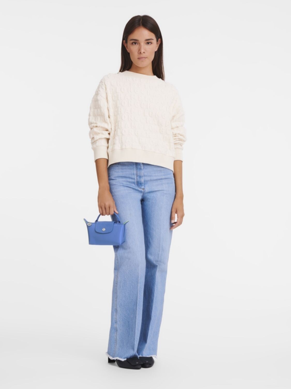 Longchamp - Necessaire Le Pliage Green Celeste