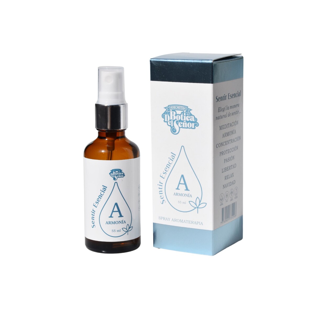 Spray De Aromaterapia Armonía Botica Del Señor 55ml - Spray Aromaterapia Armonia 