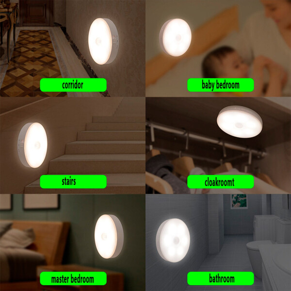 Lampara Veladora Luz Sensor Aplique Pared Guía Calidad Lampara Veladora Luz Sensor Aplique Pared Guía Calidad
