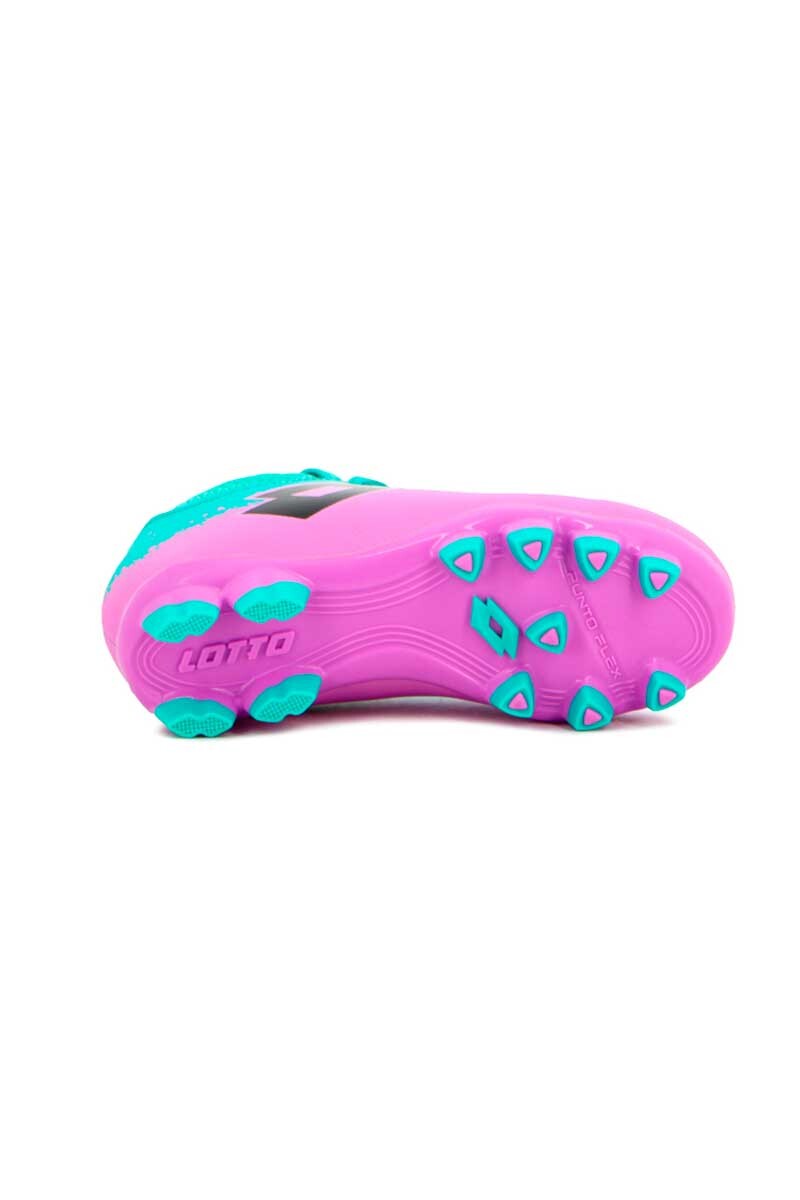 ZAPATO DE FUTBOL CANCHA LOTTO NIÑO MODELO PERUGIA Violeta