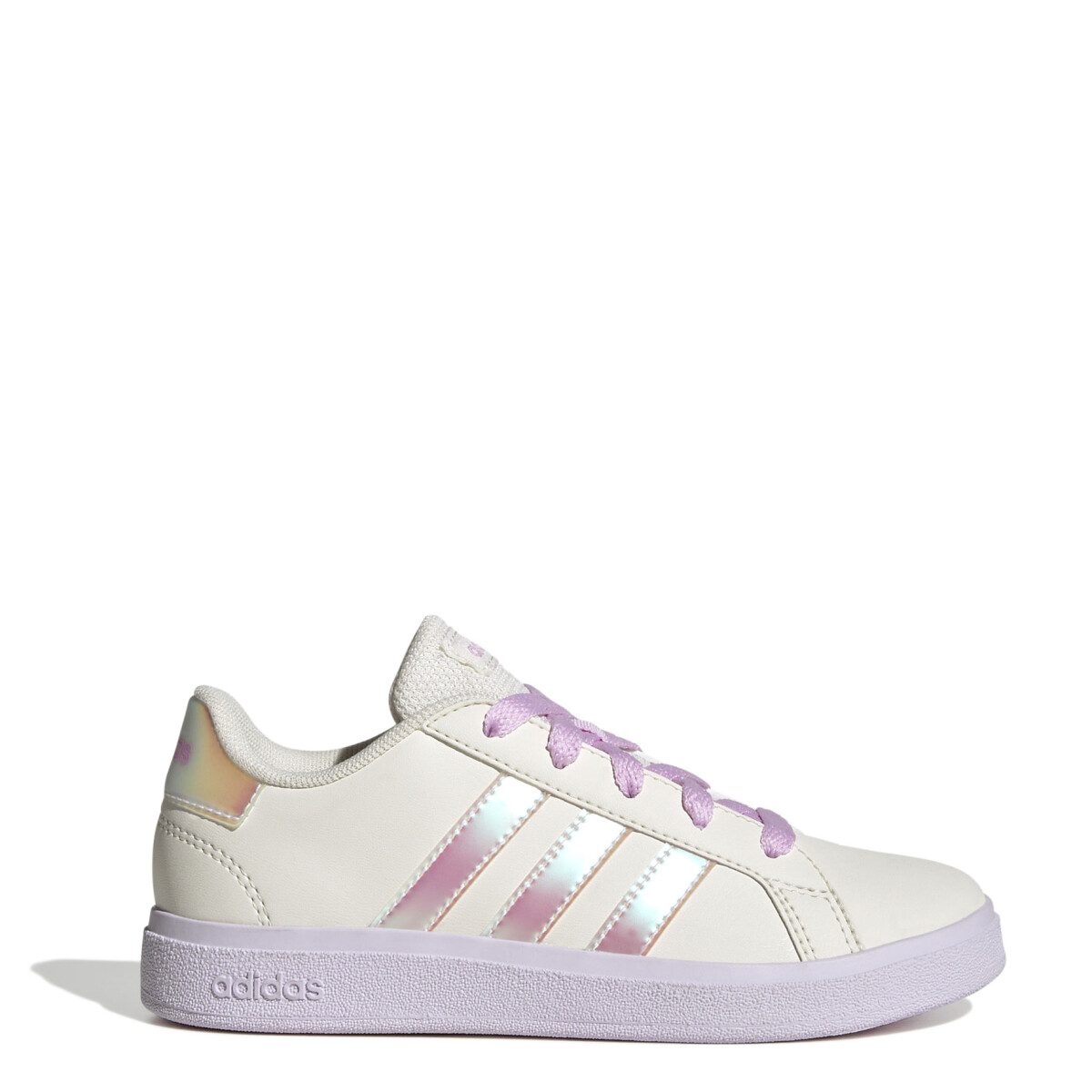 Championes de Niños Adidas Grand Court 2.0 Adidas - Blanco - Lila 