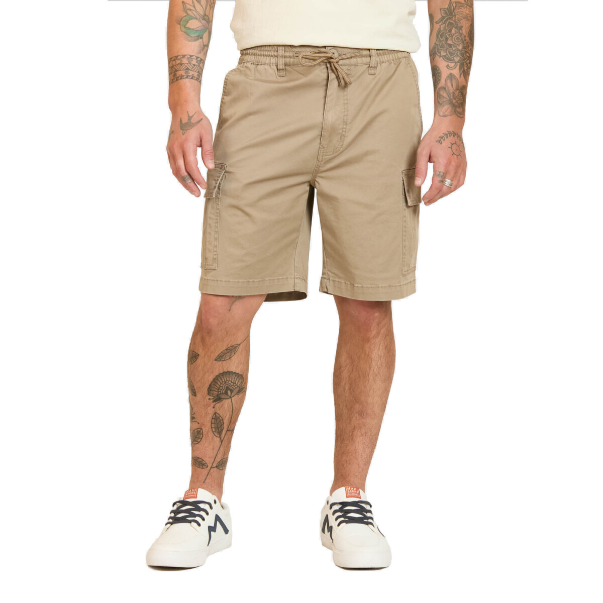 Bermuda Jogger Cargo Maui and Sons - Khaki 