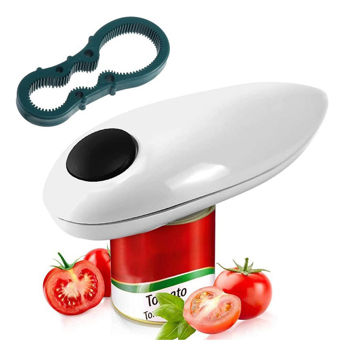 Abrelatas Eléctrico Automático Robot Mínimo Esfuerzo Pila 