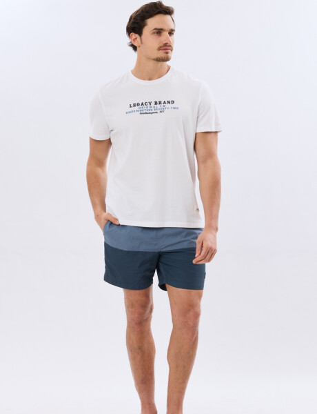 SHORT DE BAÑO COMBINADO Azul