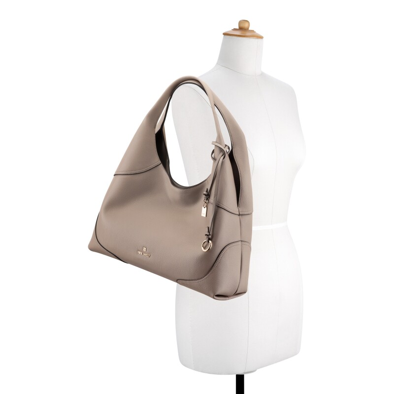 Bolso de Hombro Allie Pumice