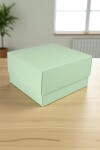 Caja 06 - 15x16x9 cm. VERDE AGUA