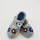 PANTUFLA MARGARITAS AZUL OSCURO