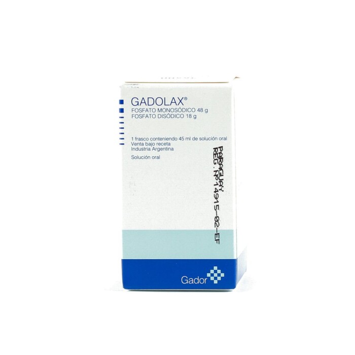 GADOLAX SUSP. FRASCO X 45 ML. única
