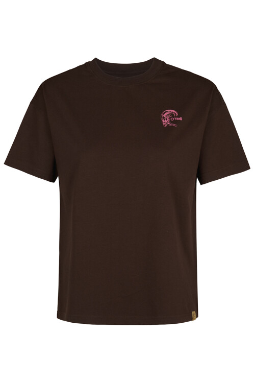 Remera O'Neill Women Back Print Loose Cafe