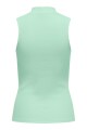 Top Nessa Sin Mangas Mist Green